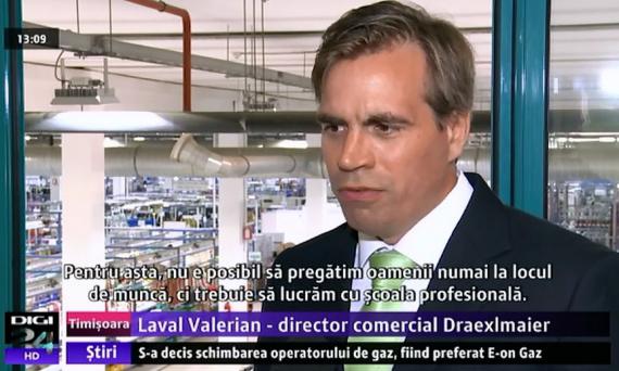 Valerian Laval - Successful model applied in Timisoara: German Professional School